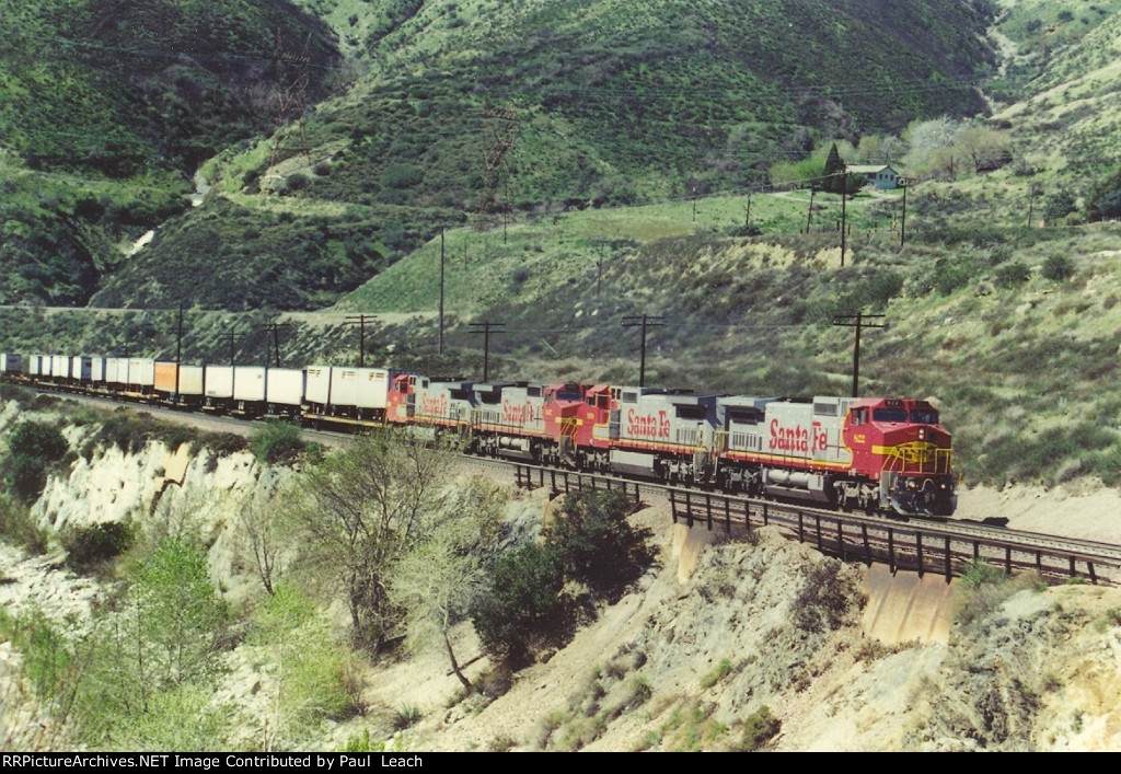Intermodal climbs east